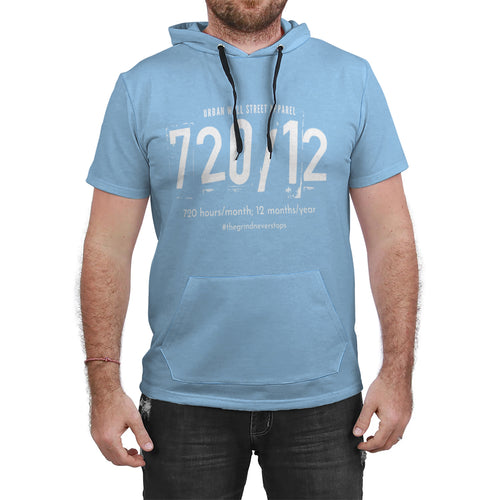 720/12 CUSTOM AOP Hooded Tee