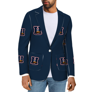 H 1867 Men Casual Suit Blazer with Pockets
