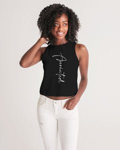 “Anointed” Women's Cropped Tank (Black)