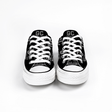 Load image into Gallery viewer, GC CHUCKS Low Top (Genius Child) Blk/Gry