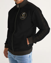 Load image into Gallery viewer, The Granville Group Men&#39;s Stripe-Sleeve Track Jacket (FUL FIRM LOGO)