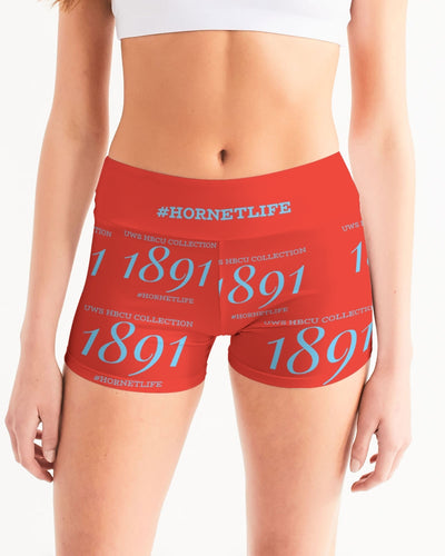 1891 Women's Mid-Rise Yoga Shorts