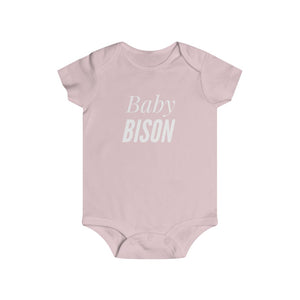 “BABY BISON” Infant Rip Snap Tee