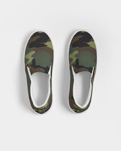Load image into Gallery viewer, UWS CAMO Men&#39;s Slip-On Canvas Shoe