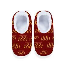 Load image into Gallery viewer, 1881 Custom Adults&#39; Flannel Slippers Warm Winter Closed-back Indoor Shoes (Tuskegee)