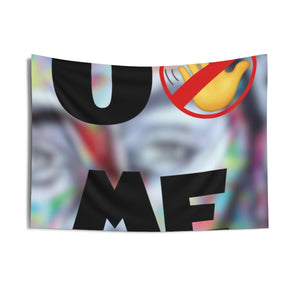 “U Can’t 👀 Me” Indoor Wall Tapestries