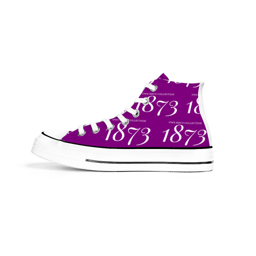 1873 Chucks Tigers Hi Top Canvas Shoe (Wiley College)