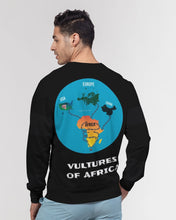 Load image into Gallery viewer, Vultures of Africa Men&#39;s Classic French Terry Crewneck Pullover