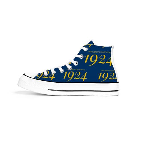1924 Chucks Flame Canvas High Top (American Baptist College)
