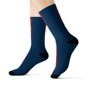 UWS “1867” Navy/Red Socks