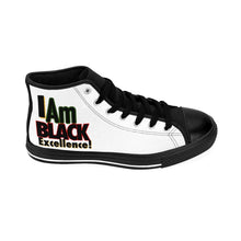 Load image into Gallery viewer, I AM BLACK EXCELLENCE Men&#39;s High-top Sneakers