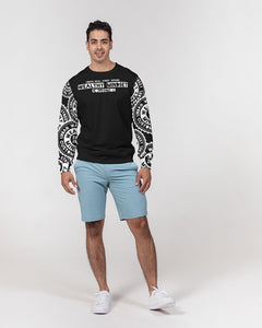 Wealthy Mindset  Men's Classic French Terry Crewneck Pullover