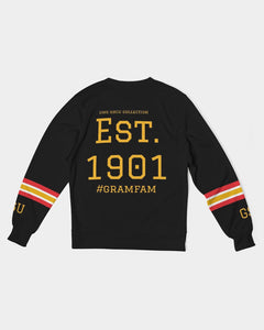 GRAMFAM Men's Classic French Terry Crewneck Pullover