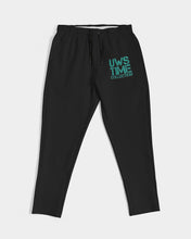 Load image into Gallery viewer, TIME Men&#39;s Joggers (Black/teal)