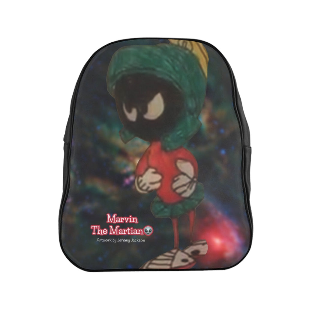 Marvin Martian School Backpack Artwork by Jeremy J.