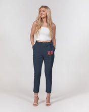 Load image into Gallery viewer, Bison House Women&#39;s Belted Tapered Pants