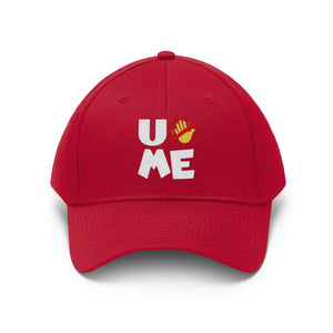 “U Can’t 👀 Me” Unisex Twill Hat