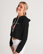 Load image into Gallery viewer, TONIGHT IS YOURS Women&#39;s Cropped Hoodie