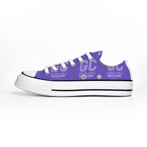 GC CHUCKS Low Top (Genius Child) Purple