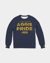 Load image into Gallery viewer, AGGIE PRIDE Men&#39;s Classic French Terry Crewneck Pullover (NC A&amp;T)