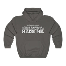 Load image into Gallery viewer, “...North Carolina A&amp;T MADE ME” Unisex Heavy Blend™ Hooded Sweatshirt