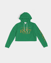 Load image into Gallery viewer, 1887 Women&#39;s Cropped Hoodie (Florida A&amp;M)