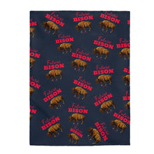 Load image into Gallery viewer, Future Bison Velveteen Plush Blanket