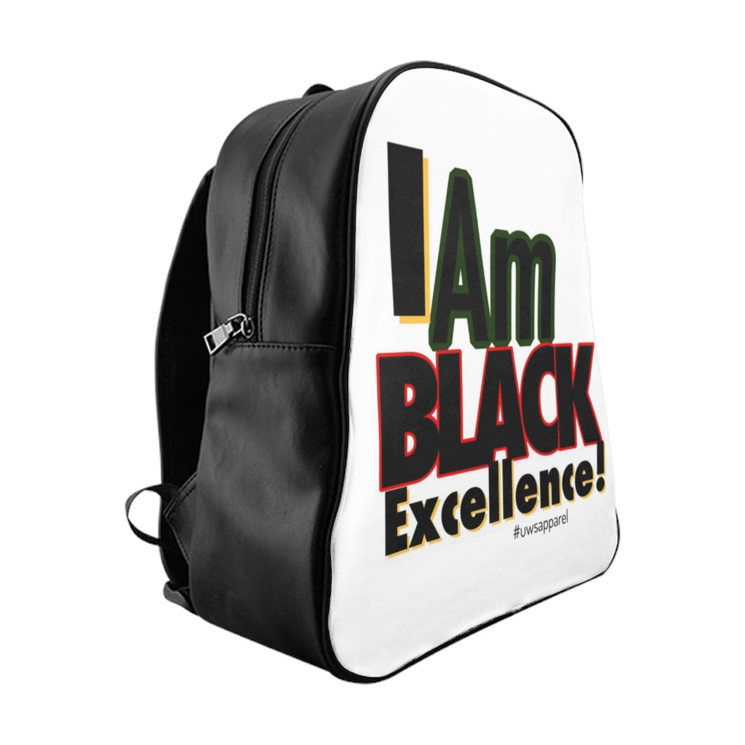 I Am B.E. School Backpack