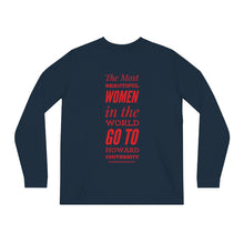 Load image into Gallery viewer, HOWARD WOMEN: Unisex Shifts Dry Organic Long Sleeve Tee