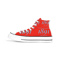 Load image into Gallery viewer, 1891 Chucks Hornet Canvas Hi Tops (Delaware State)