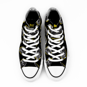 TEAM RESEARCH High Top Canvas Shoes (Research & Service HS)