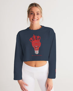 Genius Child  Women's Cropped Sweatshirt