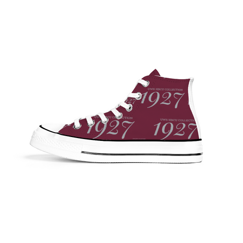 1927 Chucks Tiger Hi Top Canvas Shoe (Texas Southern)