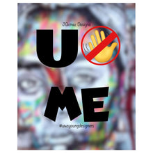 Load image into Gallery viewer, “U Can’t 👀 Me” Microfiber Duvet Cover