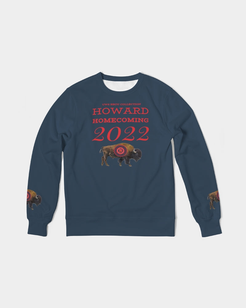 HU Homecoming 2022 Men's Classic French Terry Crewneck Pullover