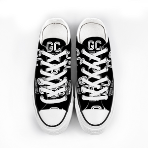 GC CHUCKS Low Top (Genius Child) Blk/Wht