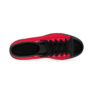 GC Men's High-top Sneakers (Red) (Suggested One size up)
