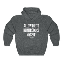 Load image into Gallery viewer, &quot;Allow Me To Introduce Myself&quot; Unisex Heavy Blend™ Hooded Sweatshirt