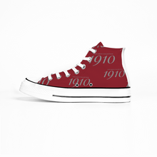 Load image into Gallery viewer, 1910 Chucks Eagles Hi Top Canvas Shoe • NCCU (North Carolina Central)