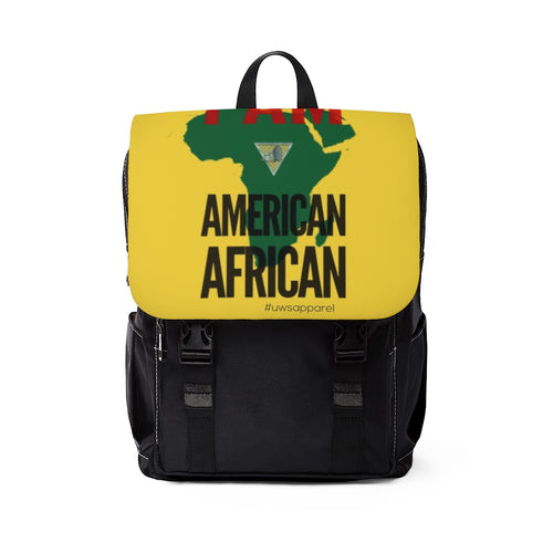 American African Unisex Casual Shoulder Backpack