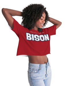 BISON Women's Lounge Cropped Tee