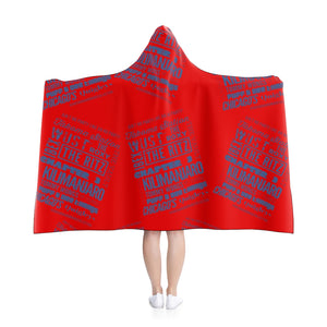 “ANPLAHUP” Hooded Blanket
