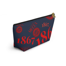 Load image into Gallery viewer, 1867 Accessory Pouch w T-bottom