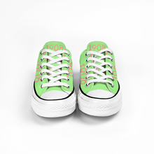 Load image into Gallery viewer, 1908 Chucks PEARL LOW TOP (Grn/Pnk)