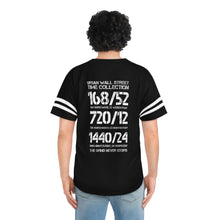 Load image into Gallery viewer, TIME COLLECTION Men&#39;s Baseball Jersey (Black/White)