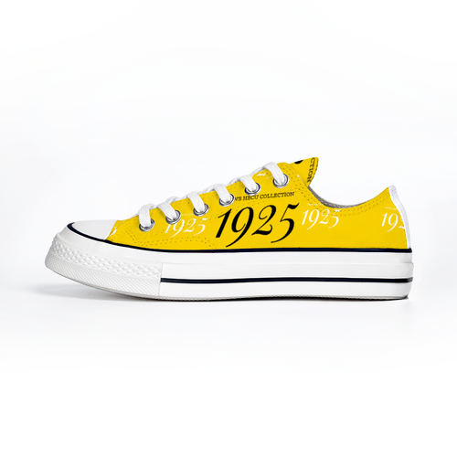 1925 Chucks GOLD Low Top Canvas Shoe (Xavier U.)