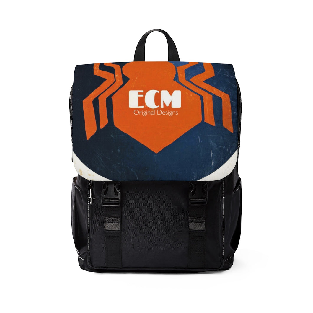 ECM “Spidey Style” Unisex Casual Shoulder Backpack (YD)