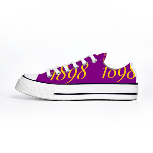 1898 Chucks Gold Bear Canvas Low Top (Miles College)