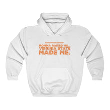 Load image into Gallery viewer, “Virginia State Made Me” Unisex Heavy Blend™ Hooded Sweatshirt (Virginia State)