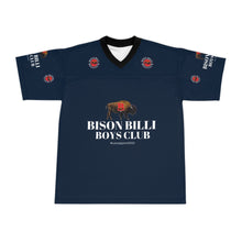 Load image into Gallery viewer, BISON BILLI BOYS CLUB Unisex Football Jersey (Blue)